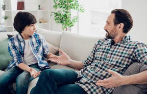Of All The Parenting Mistakes, Don't Make This One  dad in argument with son