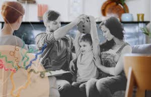 parents with child