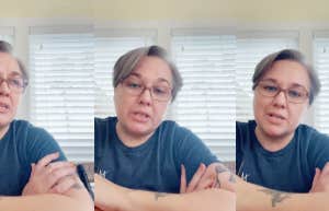 Cayce explaining why she's teaching her daughters virginity is not real TikTok
