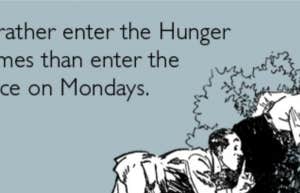 Hunger Games Monday meme