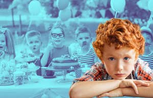 sleepover, birthday party, boy