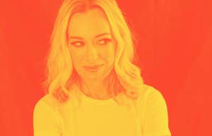 blond woman