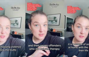 Screenshots from @amymanlapas TikTok