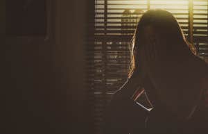 sad woman