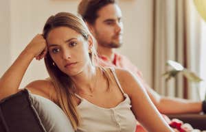annoyed woman
