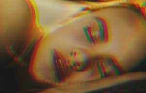 woman sleeping