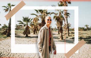 Woman walking on the beach, learning to love life after divorce 