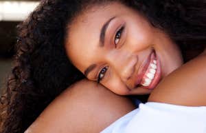smiling woman