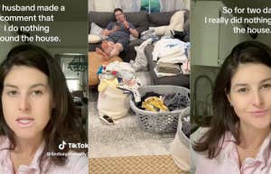 Lindsey Donnelly and husband on TikTok