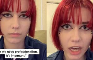 woman bashes professionalism tiktok