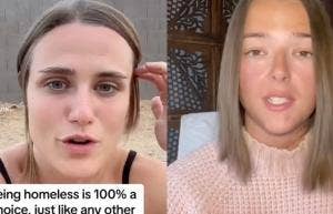 Sam Rossi and Mandy Lyttle explain how homelessness is a choice.