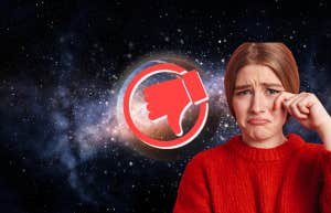 woman feeling sad