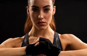 strong woman