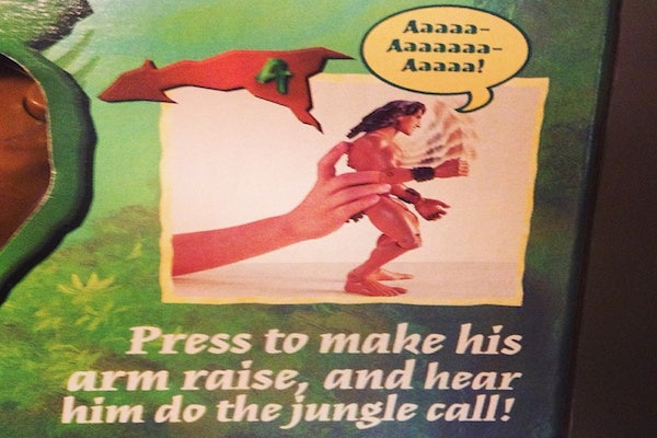 Yelling Tarzan from Mattel