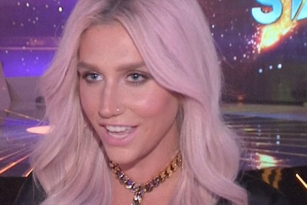 kesha pink hair