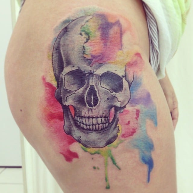 watercolor tattoos