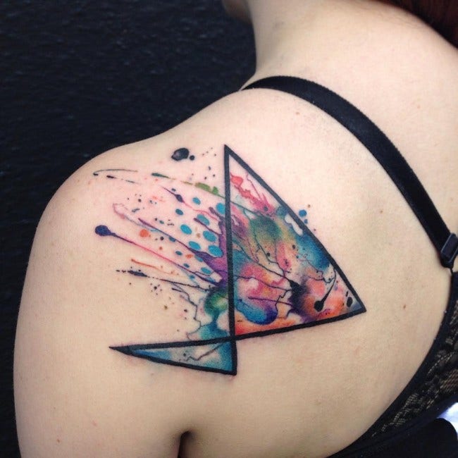 watercolor tattoos