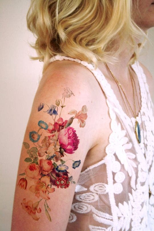 watercolor tattoos